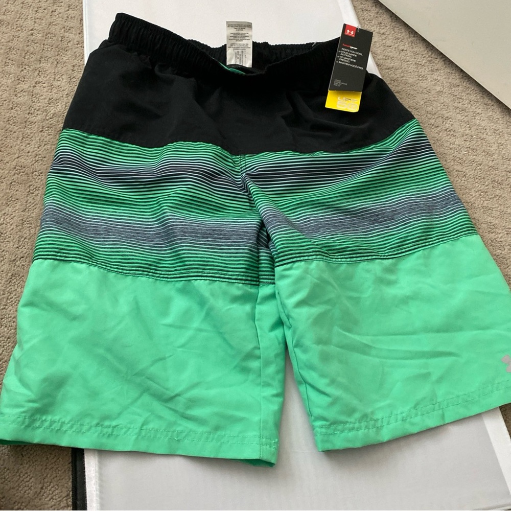 NWT Under Armour Boys Swim Suit